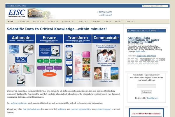 Thesis 1.6 theme site design template sample
