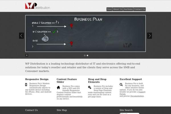 wpdco.com site used Business Pro