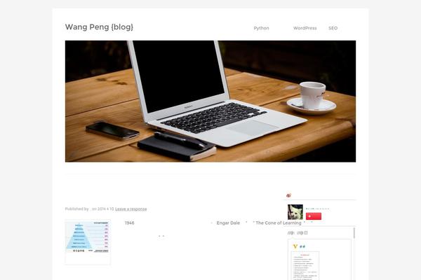 wpdiary.me site used Plain WP