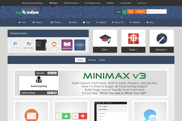 Site using Wpdm-premium-packages plugin