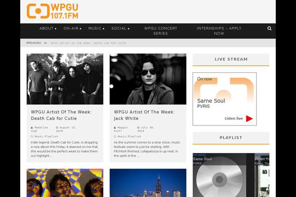 HitMag theme site design template sample