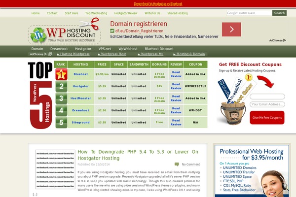 Site using Table Maker plugin