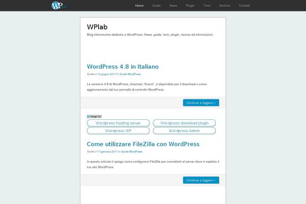 Zeta theme site design template sample