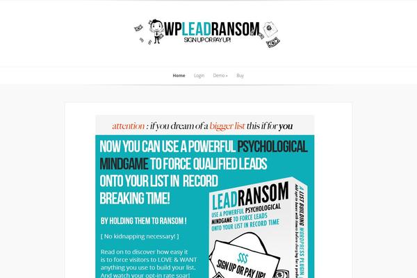 Lucid theme site design template sample