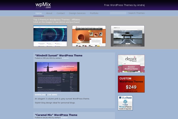 wpmix theme websites examples