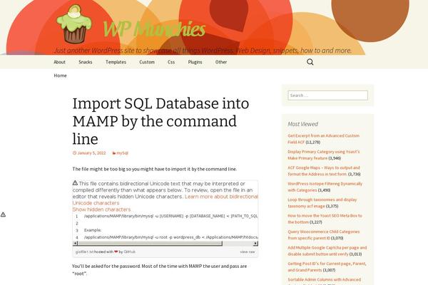 Site using Oembed-gist plugin