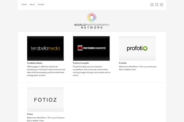 wpnetwork.net site used Gridportfoliores