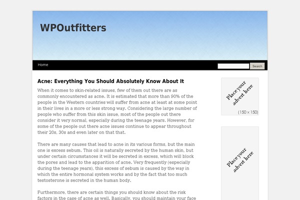 wpoutfitters.com site used Twist of Ten