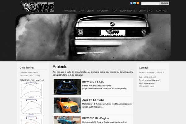 wpp.ro site used Macchina