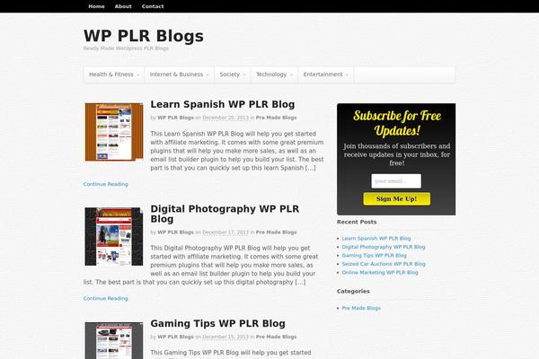Site using Hybridconnect plugin