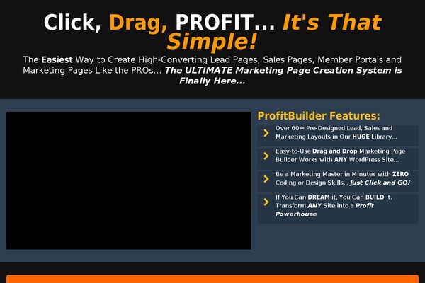 Site using Profit_builder plugin