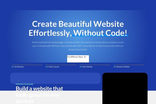Site using Wp-ultimo plugin