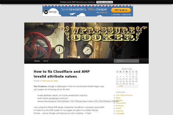 Site using Amp plugin