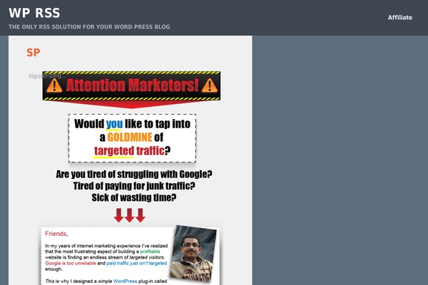 Envision theme site design template sample