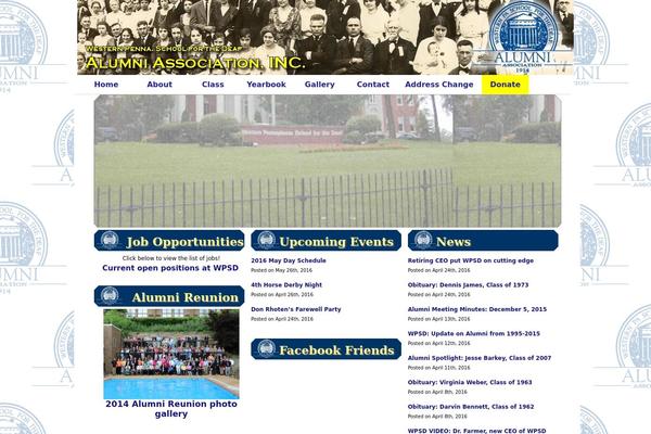 Shades theme site design template sample