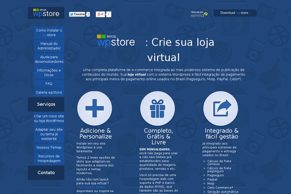 Wp Store theme site design template sample