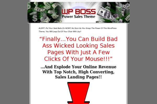 wpthemeboss.com site used Wpboss