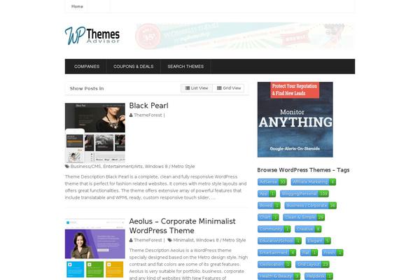 Site using Tag-master plugin