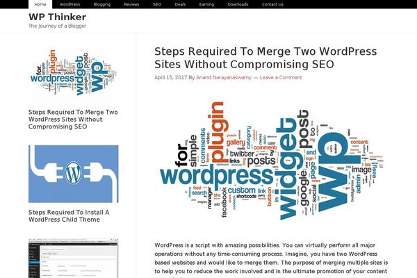 Site using Table of Contents Plus plugin