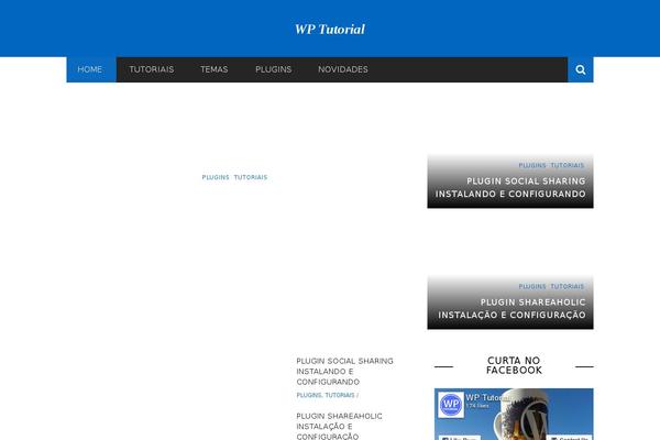 Journal theme site design template sample