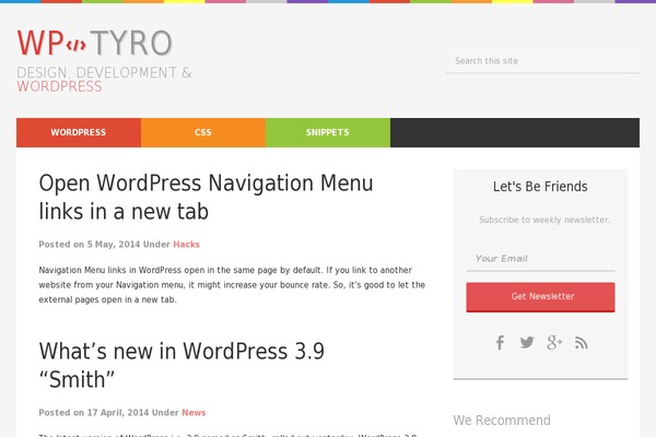 wptyro.com site used Knowledge-base-lite