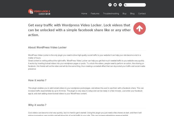 wpvideolock.com site used Stack