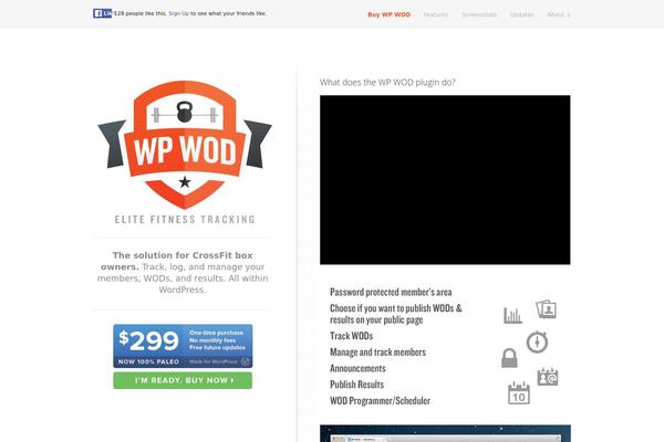FluidApp theme site design template sample