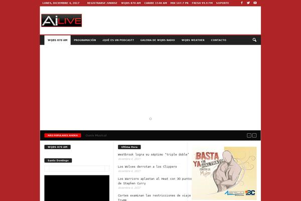 Site using Client Scroller Widget plugin