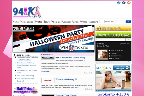 Revolution Code Blue theme site design template sample