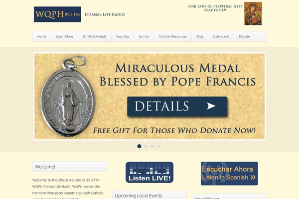 Trinity theme site design template sample