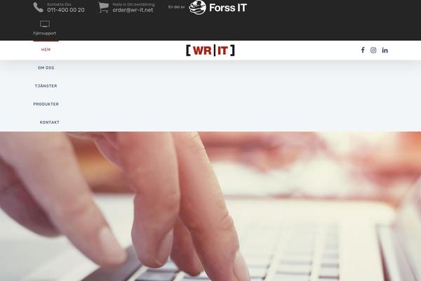 Site using Animated Headline plugin