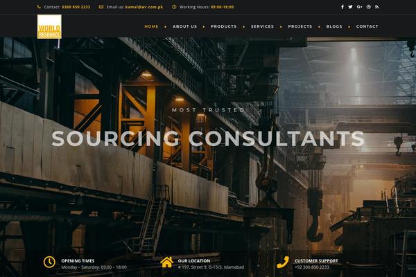 Archi theme site design template sample