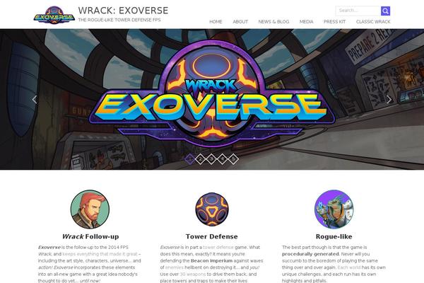 Torch theme site design template sample