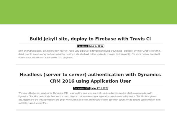 minima theme websites examples