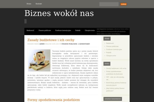 Puretype theme site design template sample