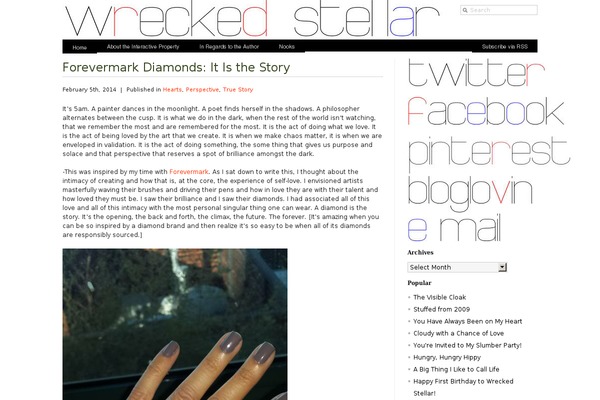 wreckedstellar.com site used Gridline_lite