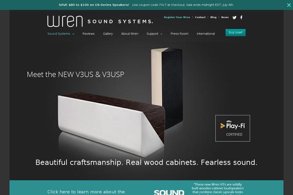 wren theme websites examples