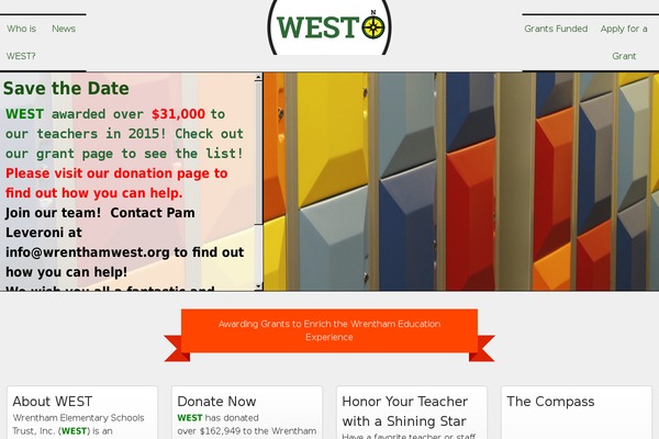 West theme site design template sample