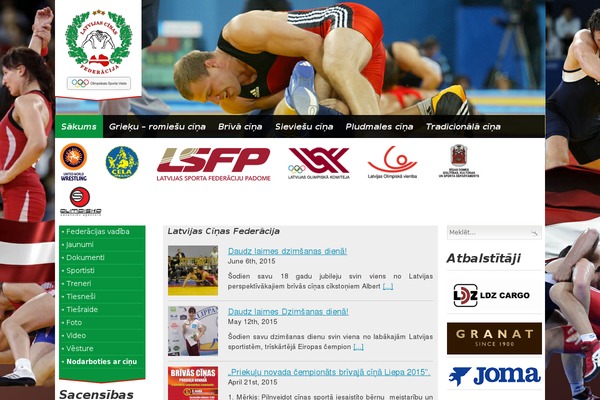 wrestling.lv site used Journey Blog