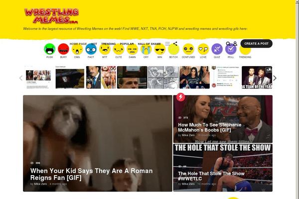 BoomBox theme site design template sample
