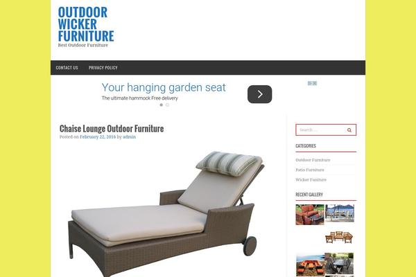 SABINA theme site design template sample