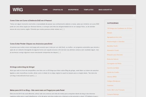Site using Pretty Link Lite plugin