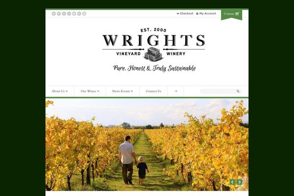 Organic Shop theme site design template sample