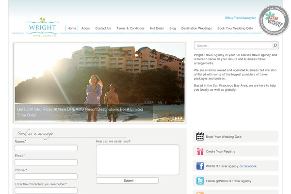 Site using WordPress Landing Pages plugin