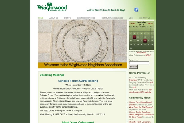 Site using Enhanced-Calendar plugin