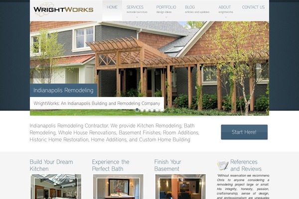Duotive Two theme site design template sample
