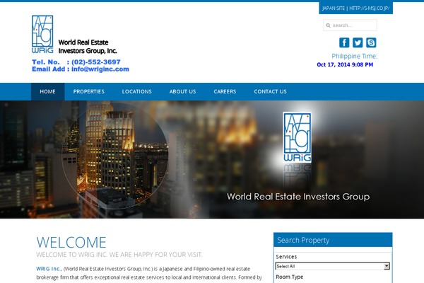 Master theme site design template sample