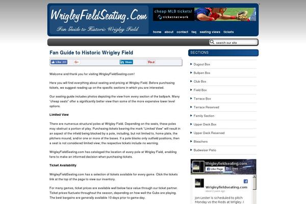 Site using Add Twitter, Facebook Like, Google plus one Social share plugin
