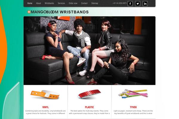 Arctica theme site design template sample