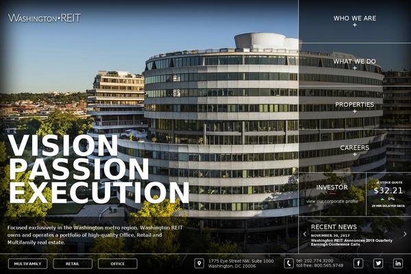 writ.com site used Washington-reit